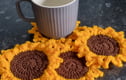Crochet coasters