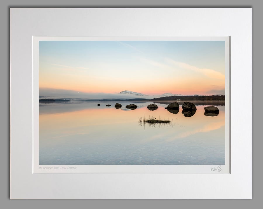 Milarrochy Bay Loch Lomond Scotland - A3 (50x40cm) Unframed Print