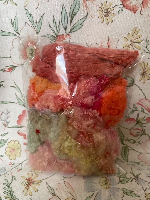 Hand Dyed Texture Pack for Felters & Spinners