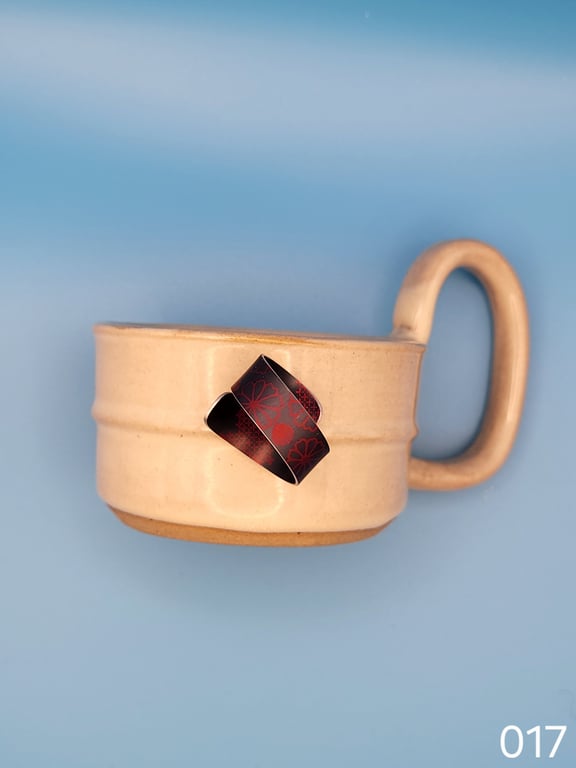 Handmade Aluminium Adjustable Ring - 017