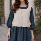 Hand Crocheted Vest Top