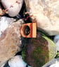 Wood and resin combination rectangular finger ring - Image 4