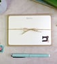 Set of 6 Floral Sewing Machine Notecards  - Image 7
