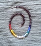 Heat gradient rondelle necklace - Image 4