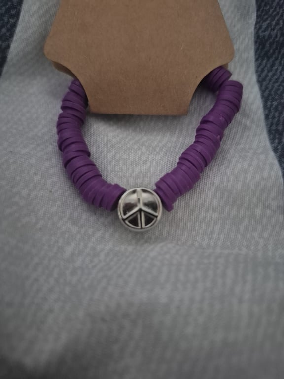 purple bracelet