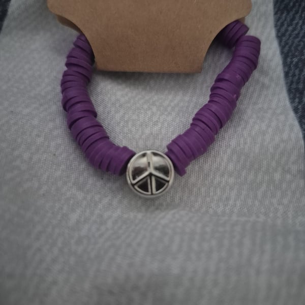 purple bracelet
