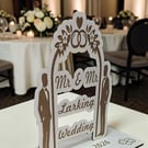 Share Personalised Mr & Mr Wedding Arch – LGBT Wedding Centrepiece table decorat