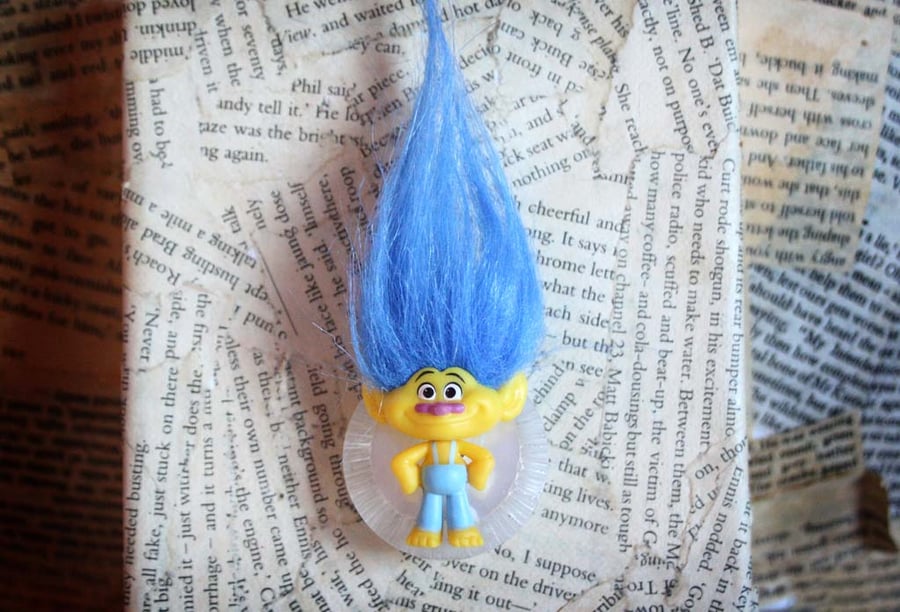 SALE Troll Doll Toy Character Statement Brooch