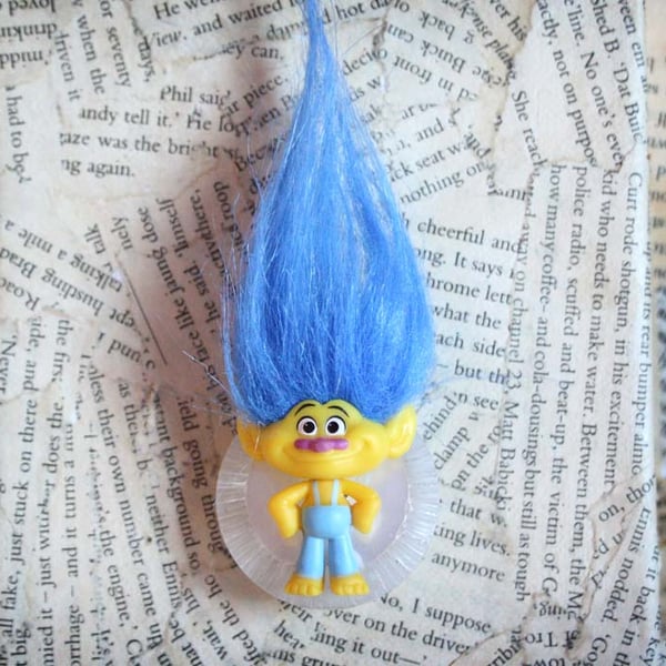 SALE Troll Doll Toy Character Statement Brooch