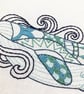 Whale Embroidery Kit - Simple Embroidery Kit, Hand Embroidery Kit - Image 5