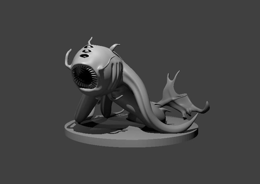 Aboleth - 3D Printed Resin DnD Pathfinder Figure Mini Miniature