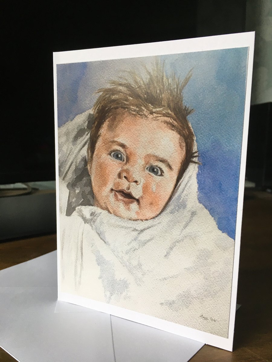 Baby Greetings Card
