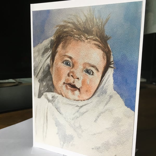 Baby Greetings Card