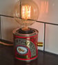 Alright Treacle! - Upcycled dimmable Treacle bedside table lamp or lounge light