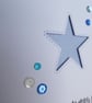 Star Aperture Birthday Card - Blue  - Image 2