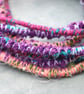 Arty Dreads for Shoulder Length Hair (mainly purples, pinks & turquoise)