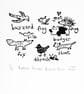 Nature Guide - British Isles - Lino Print - Image 6