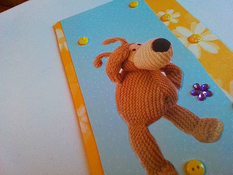 Card and gift tag set. Boofle. Any occasion card. CC826