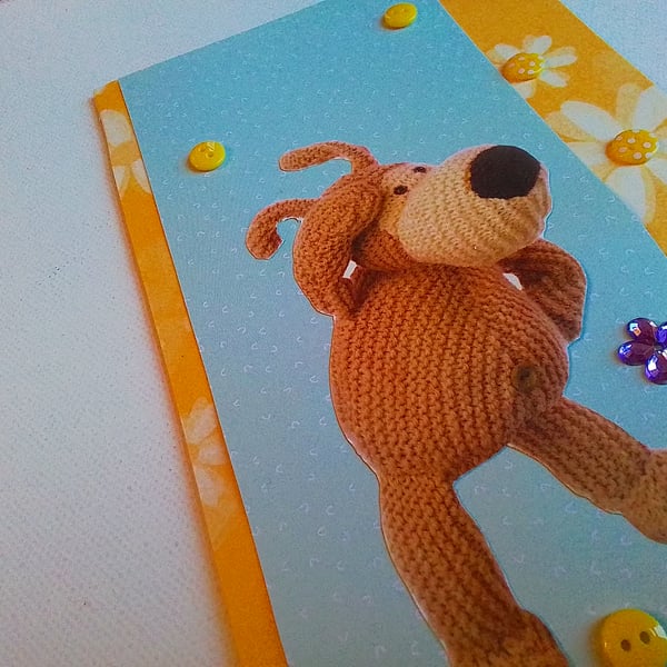 Card and gift tag set. Boofle. Any occasion card. CC826