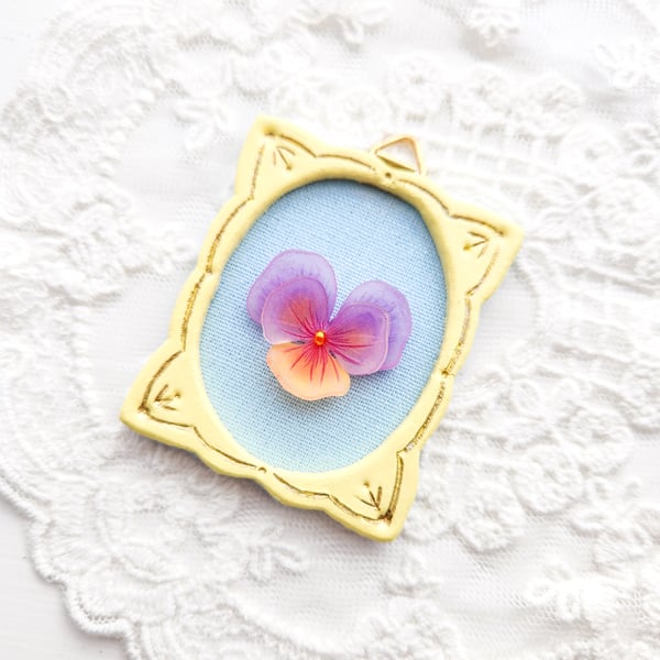 Tiny Floral Wall Hanging