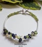 Designer Iolite Peridot & Citrine Bracelet  - Image 2
