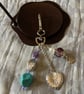 Silver Heart Bag Charm - Image 1