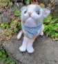 Grey Calico Cat, dotpebblesknits Design - Image 6