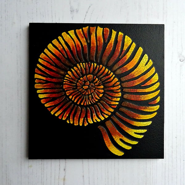 Small Original Shell Painting