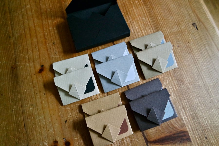 Mini Origami Envelope Box Set 10