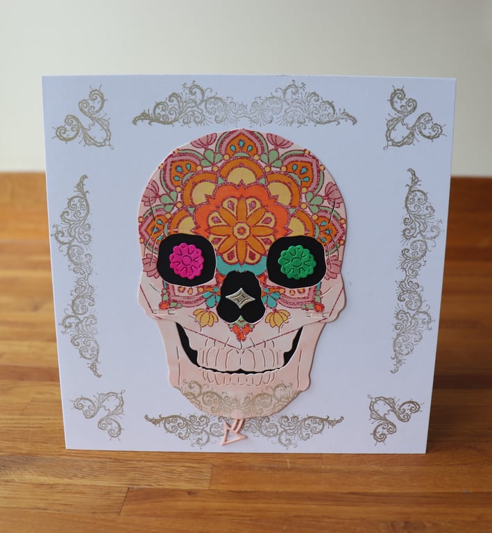 Beautiful Skull Halloween.