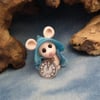 Midnight Mouse 'Fiz' Guardian of Time OOAK Sculpt by Ann Galvin Gnome Village