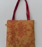 Handbag, Deep Red, Gold Reversible - Image 3