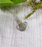 Silver Angel Necklace with Citrine Gemstone - Image 1