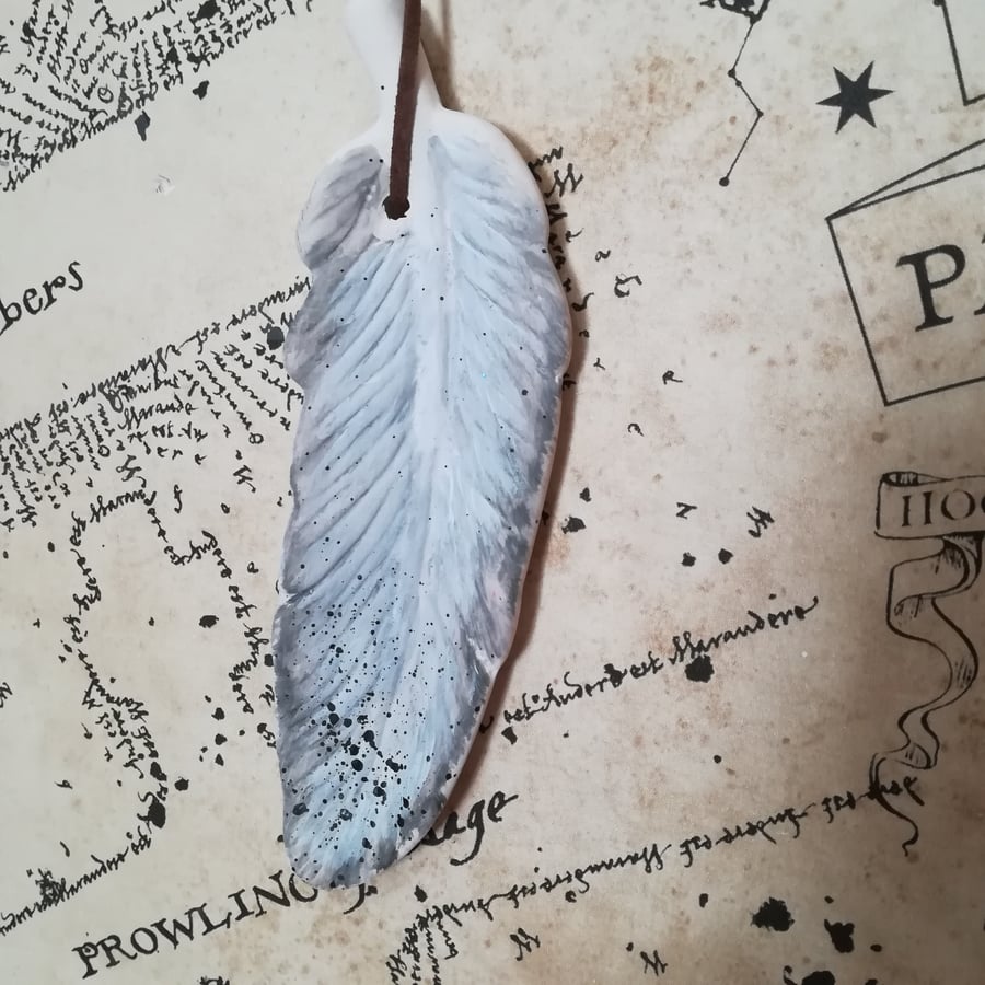 Ceramic Buckbeak Feather