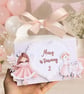 Personalised Little Girl and Goose Birthday Party Boxes, Set of 6 Mary - Image 1