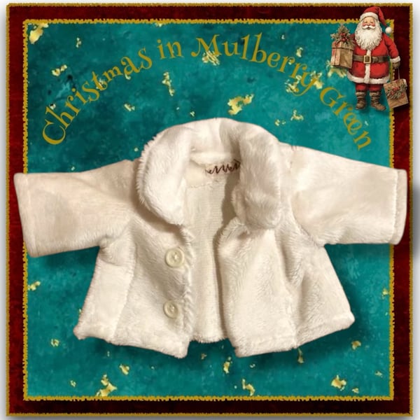 Cream Faux Fur Jacket