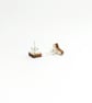 Hiking Boot Earrings, Walking Boot Studs, Silver Plated or Sterling Silver Backs - Image 5