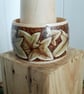 Pyrography ivy leaf wooden bangle  - Image 4