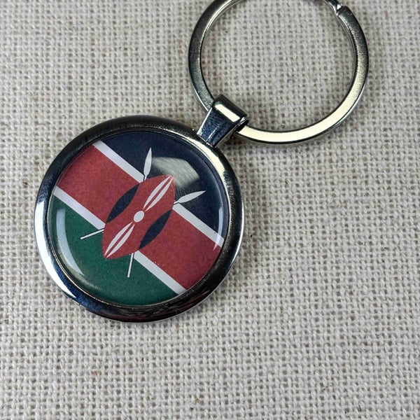 Kenya Flag Keyring