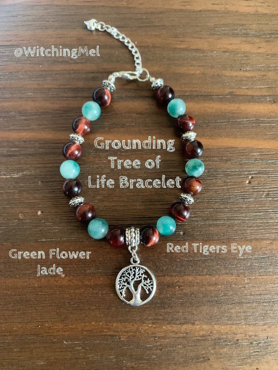 Grounding Bracelet (Tree of Life) Folksy