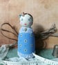 Victorian style wooden peg doll - Image 3