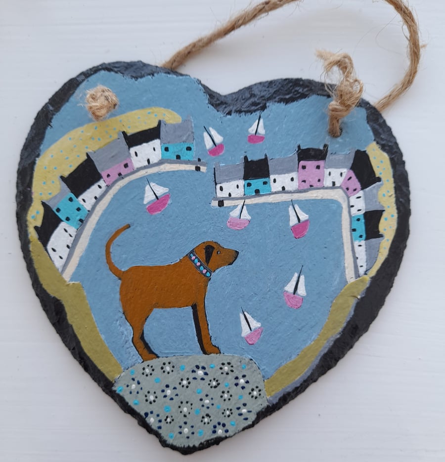 Illustrated Slate Heart