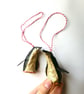 Storybook Penguin Decoration - READY TO SHIP - Image 4