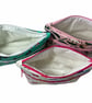 Cosmetics bag with cat print and 2 pockets, makeup pouch, water resistant case,  - Image 9