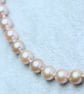Pink with a Touch of Lavender Round Freshwater Pearl Necklace - Image 4