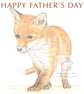 Fox Cub - Father's Day Card - Image 1