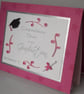 Quilled graduation congratulations card, personalised - Image 2