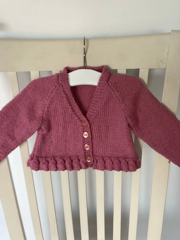 Baby cardigan 0-3 months 