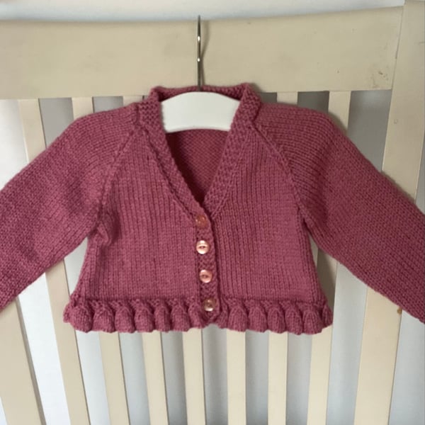 Baby cardigan 0-3 months 