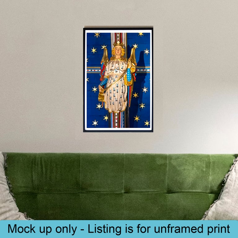 Carlisle Cathedral, Angel 3 print